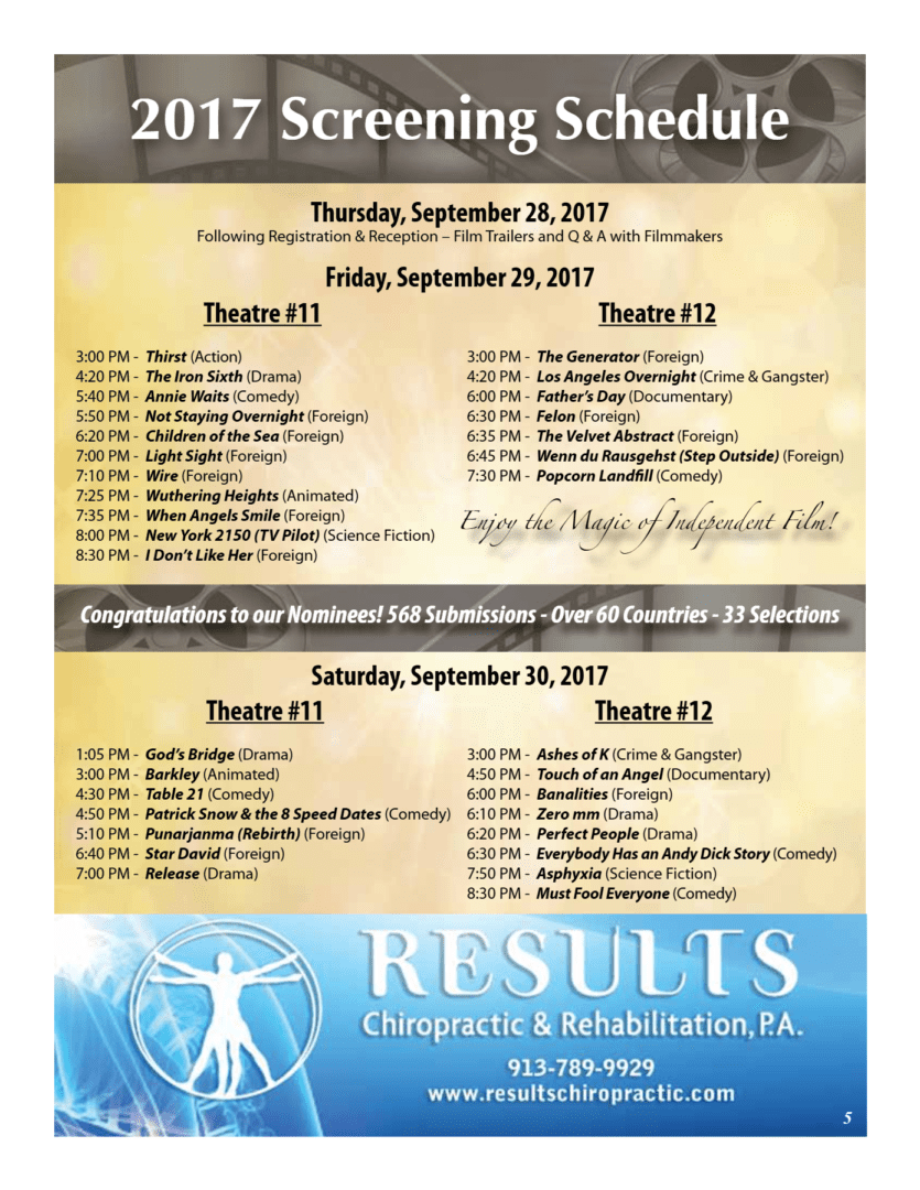 A poster of the 2 0 1 7 counseling schedule.